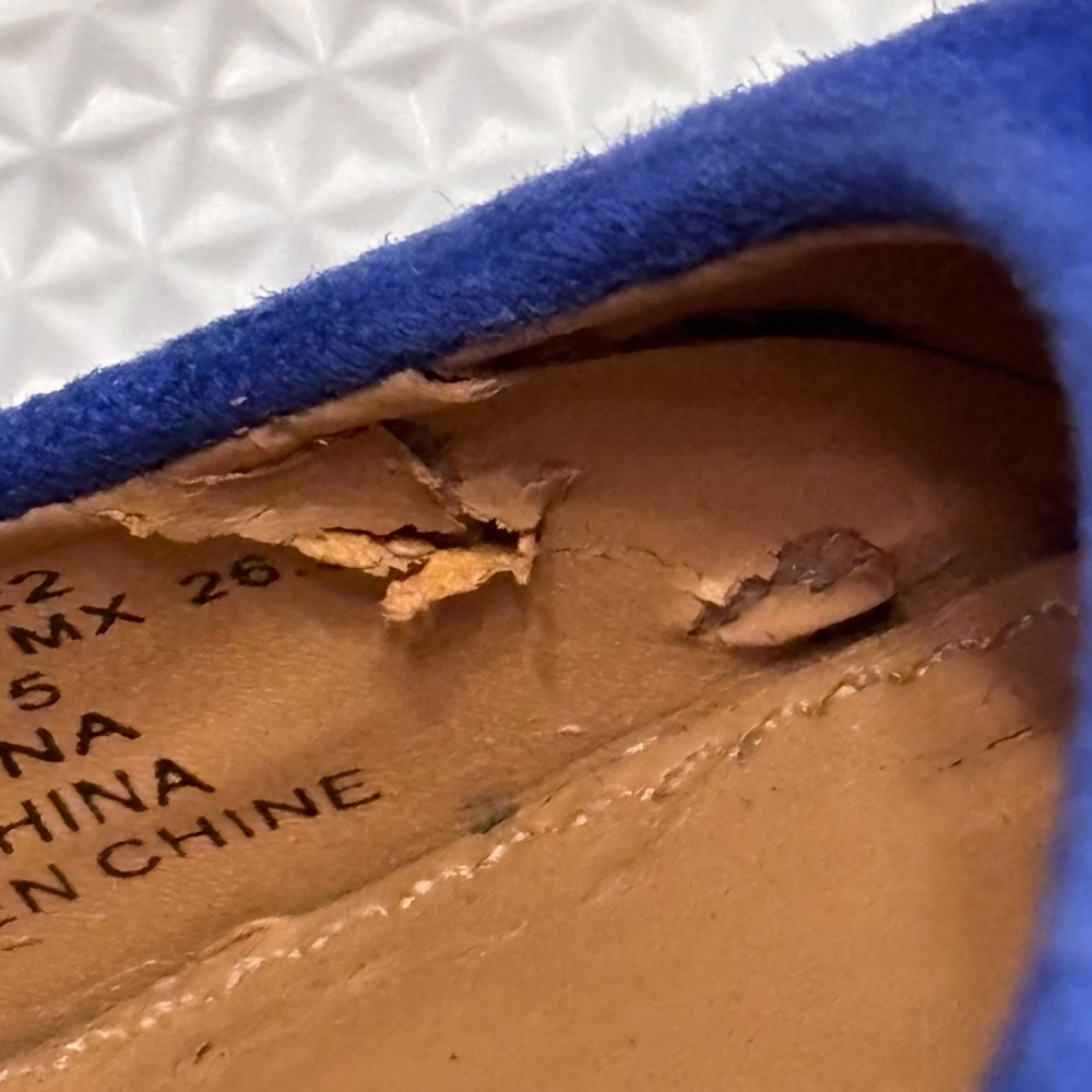 Calvin Klein Gayle Kid Suede Women Pumps Sz 9.5 - Picture 7 of 12
